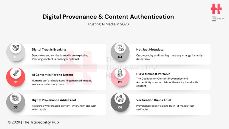 Digital Provenance & Content Authentication